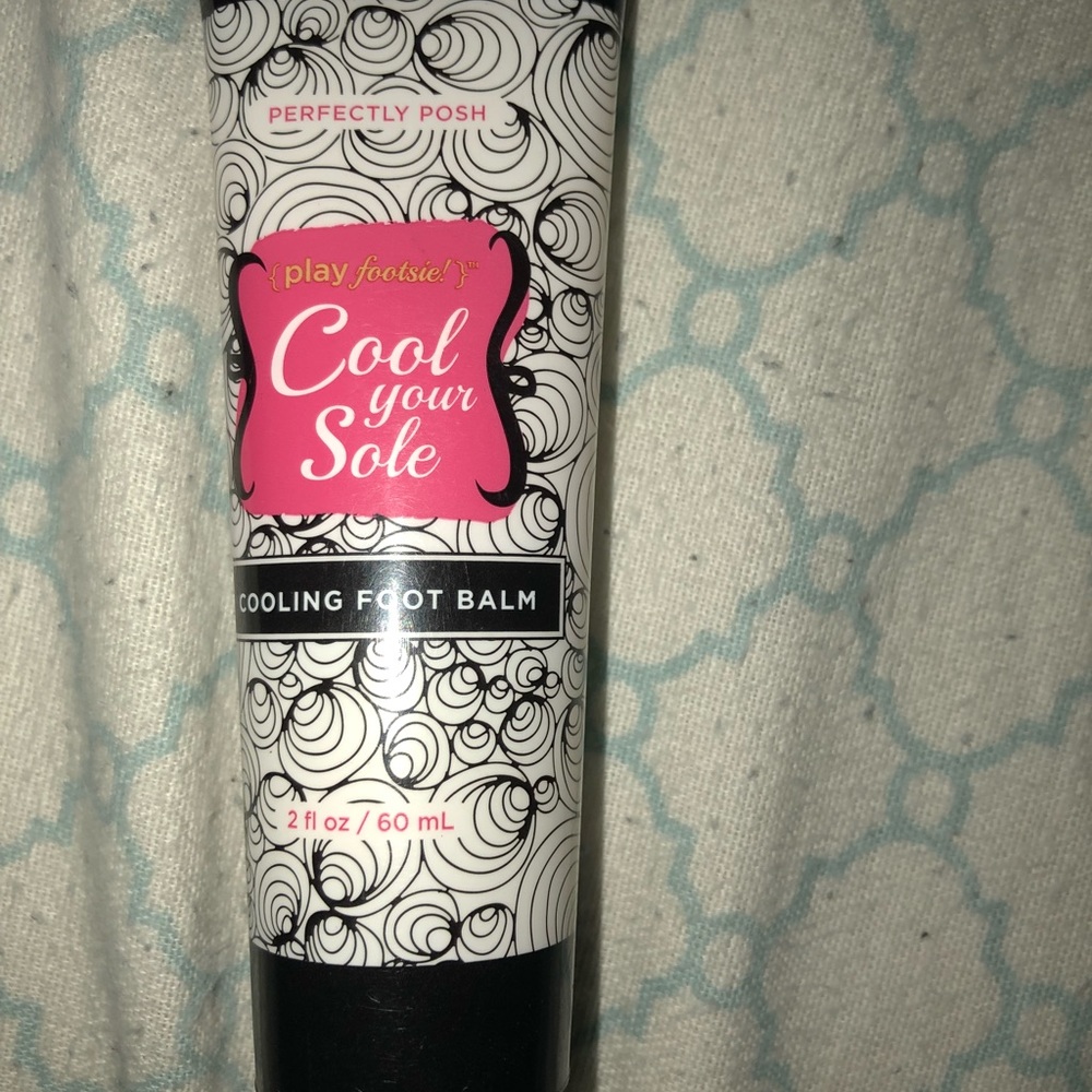 Perfectly posh cool the sole foot cream